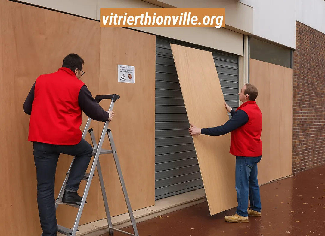 Mise en sécurité fermeture provisoire Thionville